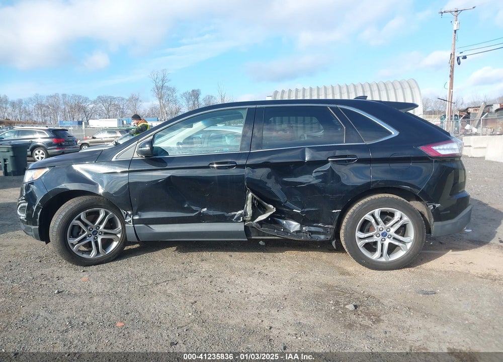 2017 FORD EDGE TITANIUM VIN: 2FMPK4K97HBB90378