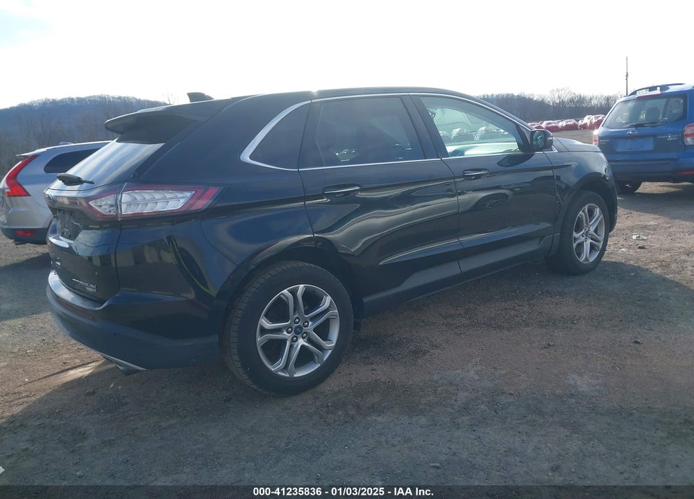 2017 FORD EDGE TITANIUM VIN: 2FMPK4K97HBB90378