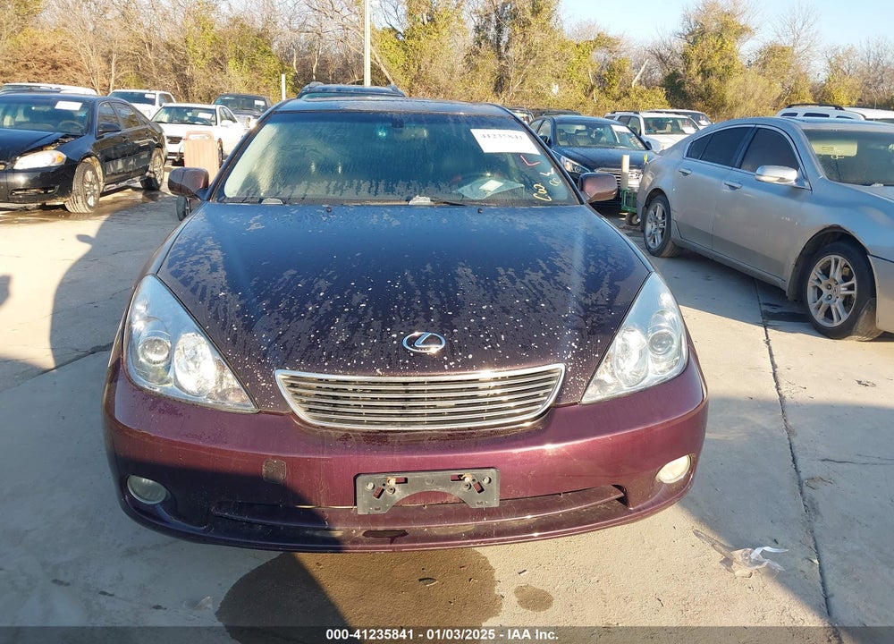2006 LEXUS ES 330 VIN: JTHBA30G165144543