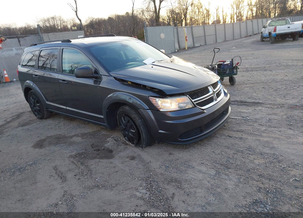 2018 DODGE JOURNEY SE VIN: 3C4PDCAB3JT491057