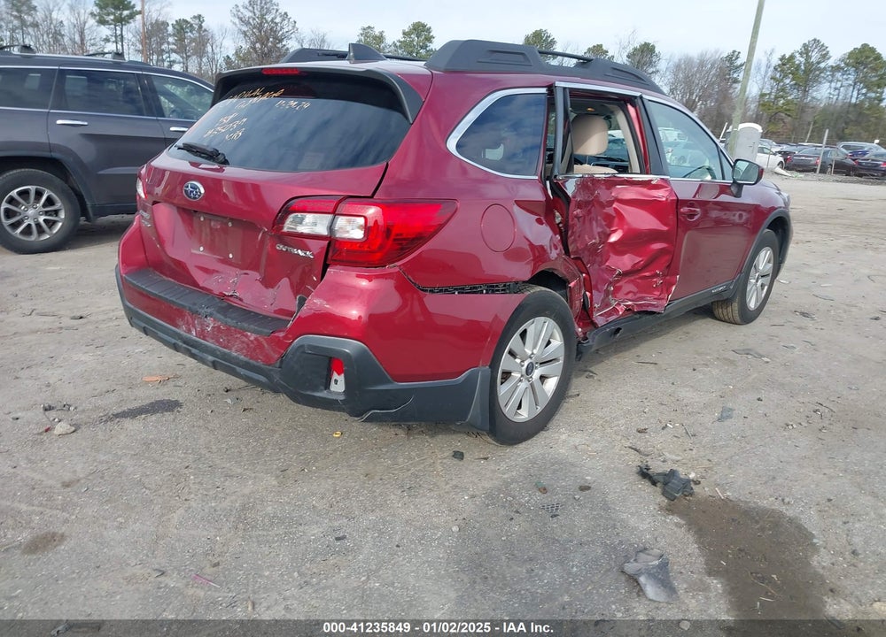 2018 SUBARU OUTBACK 2.5I PREMIUM VIN: 4S4BSACC1J3257775