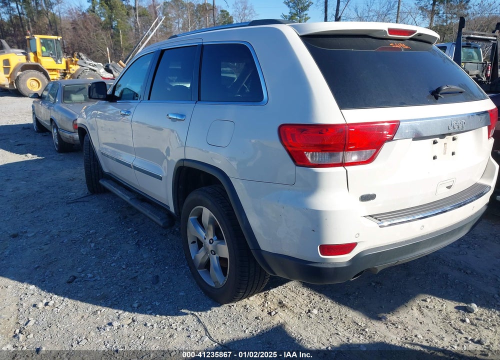 2012 JEEP GRAND CHEROKEE OVERLAND VIN: 1C4RJECT8CC240407