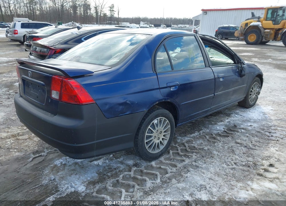 2005 HONDA CIVIC LX VIN: 2HGES16525H612021