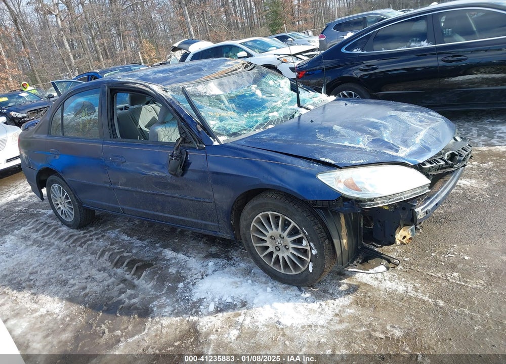 2005 HONDA CIVIC LX VIN: 2HGES16525H612021