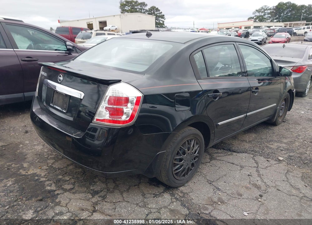 2012 NISSAN SENTRA 2.0 S VIN: 3N1AB6AP2CL608822