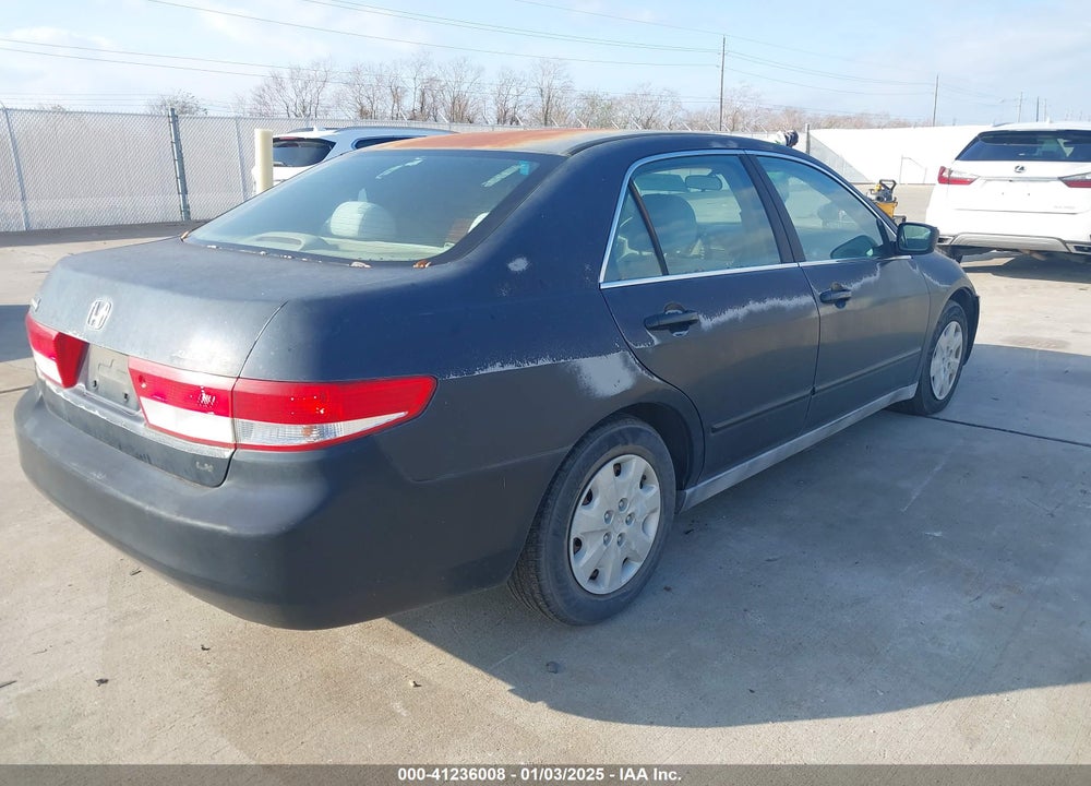 2003 HONDA ACCORD 2.4 LX VIN: 1HGCM56343A057849