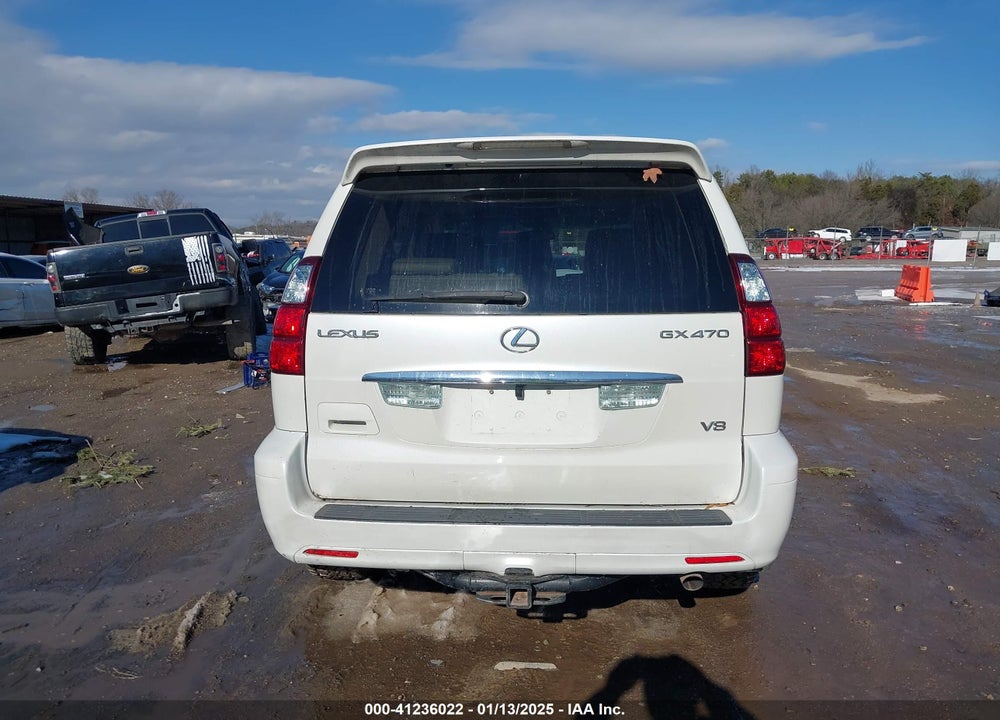 2004 LEXUS GX 470 VIN: JTJBT20X540029683
