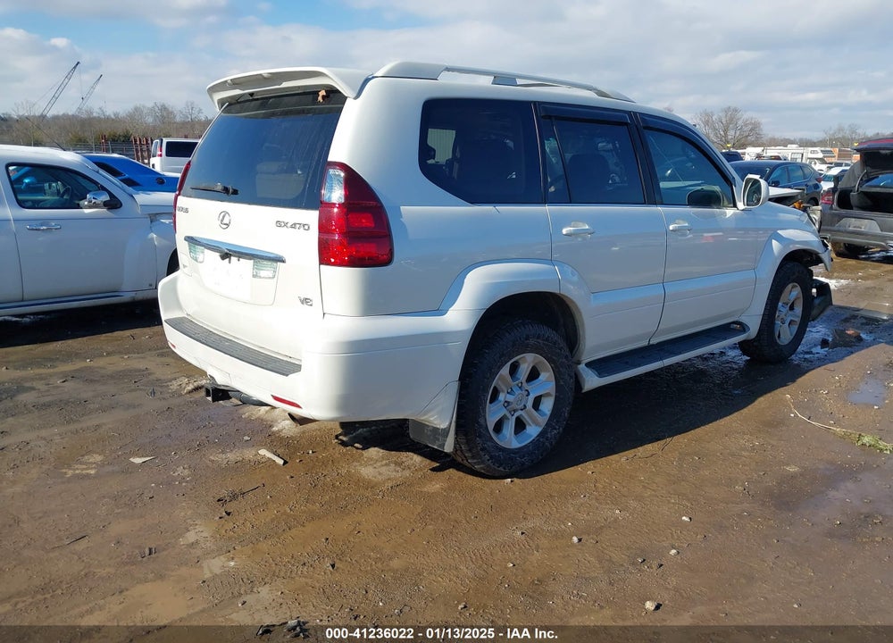 2004 LEXUS GX 470 VIN: JTJBT20X540029683
