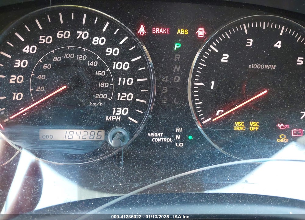 2004 LEXUS GX 470 VIN: JTJBT20X540029683