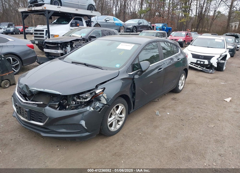 2017 CHEVROLET CRUZE LT AUTO VIN: 3G1BE6SM9HS615057