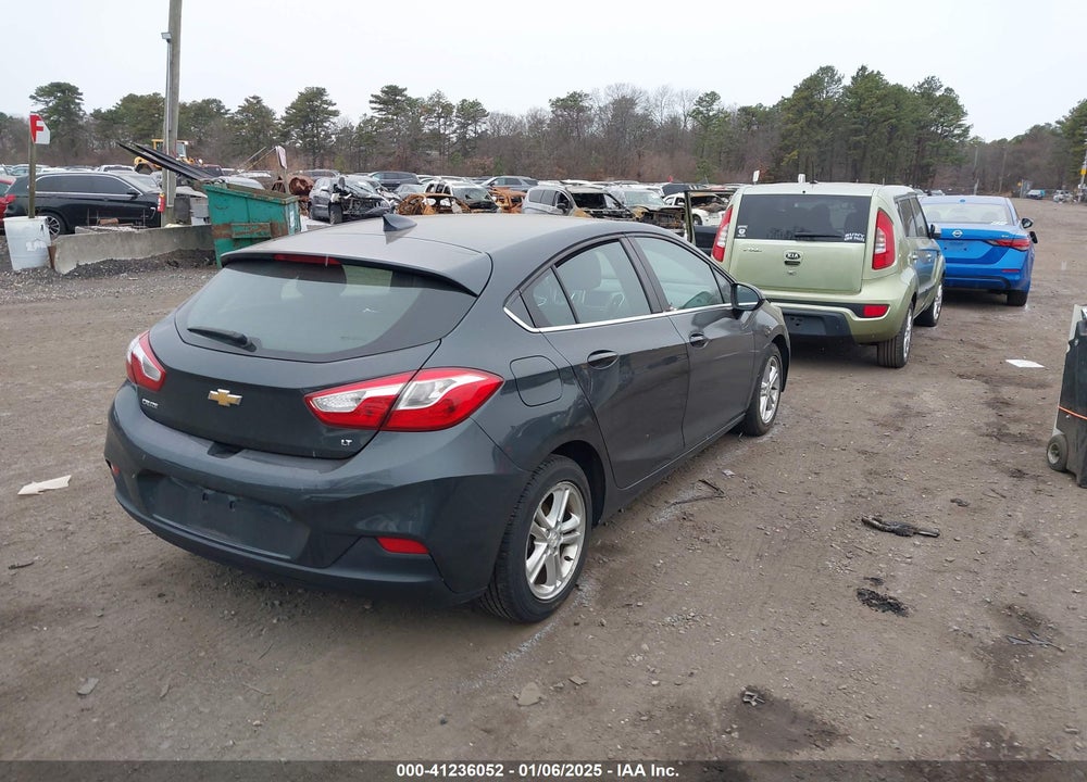 2017 CHEVROLET CRUZE LT AUTO VIN: 3G1BE6SM9HS615057