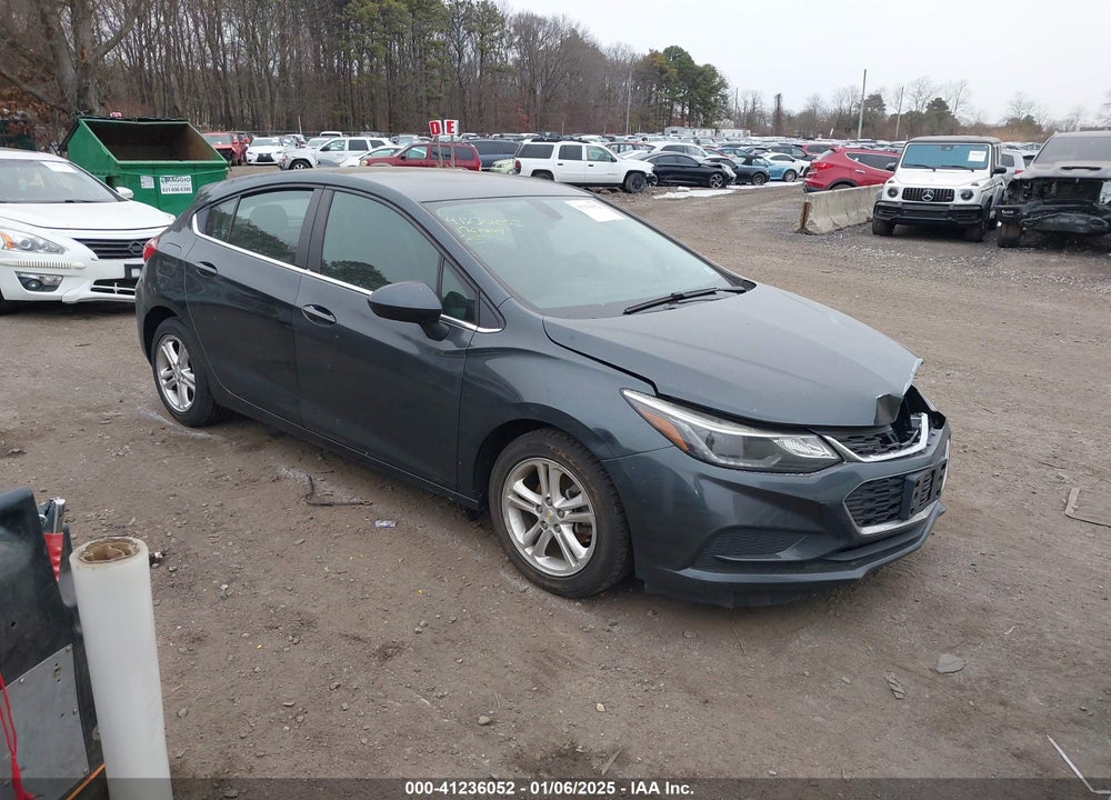 2017 CHEVROLET CRUZE LT AUTO VIN: 3G1BE6SM9HS615057