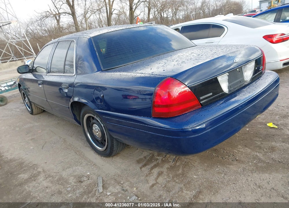 2009 FORD CROWN VICTORIA POLICE/POLICE INTERCEPTOR VIN: 2FAHP71V69X129012