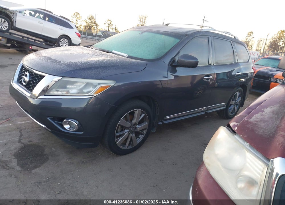 2014 NISSAN PATHFINDER PLATINUM VIN: 5N1AR2MN7EC716519