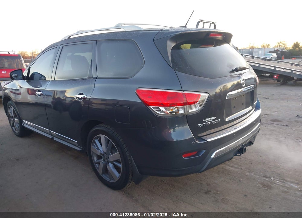 2014 NISSAN PATHFINDER PLATINUM VIN: 5N1AR2MN7EC716519