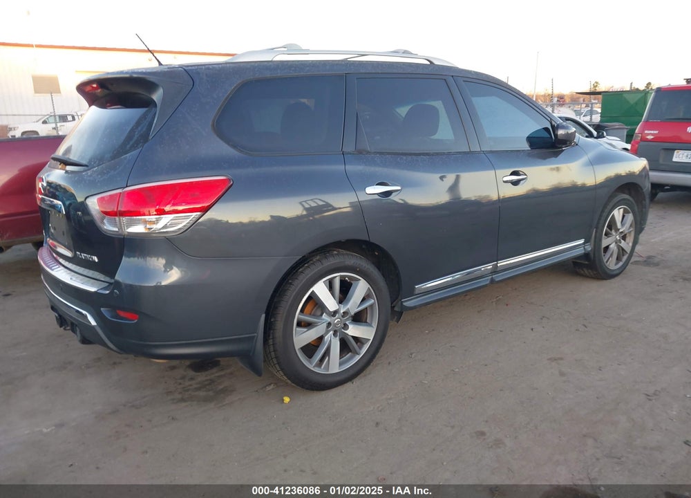 2014 NISSAN PATHFINDER PLATINUM VIN: 5N1AR2MN7EC716519