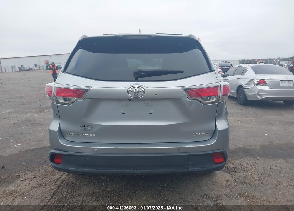 2014 TOYOTA HIGHLANDER LIMITED V6 VIN: 5TDYKRFH8ES026994