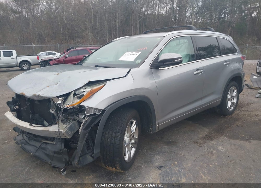 2014 TOYOTA HIGHLANDER LIMITED V6 VIN: 5TDYKRFH8ES026994