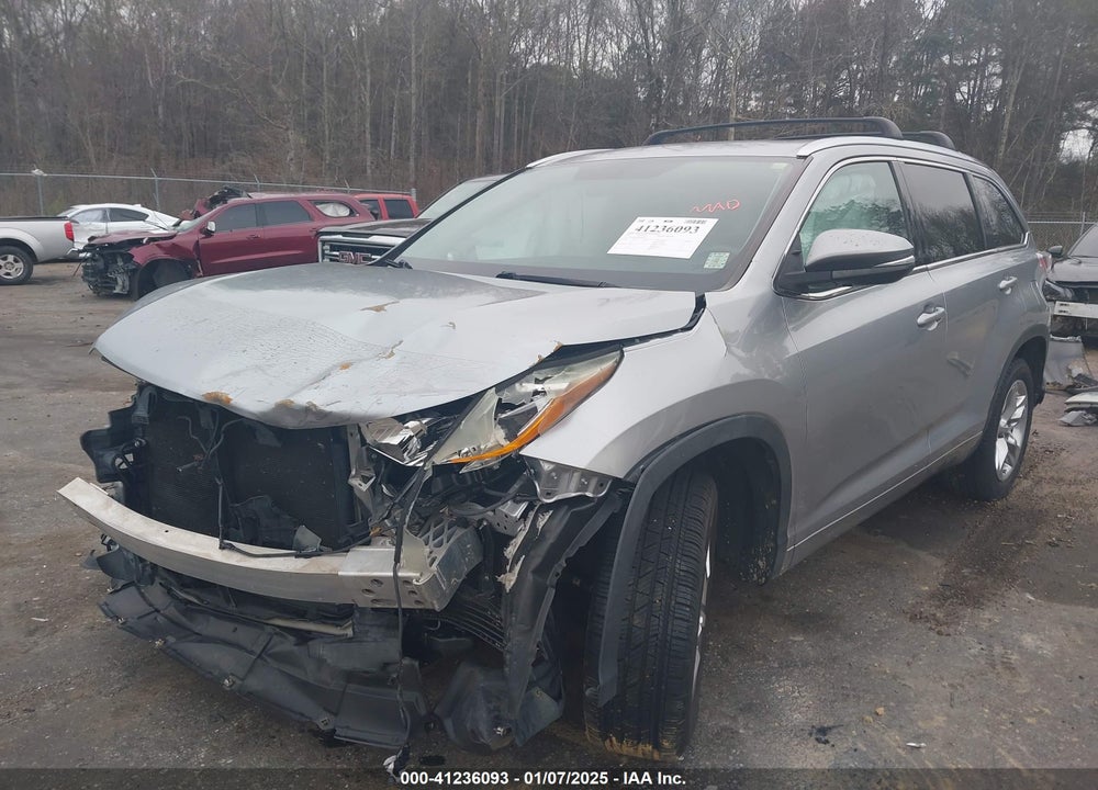 2014 TOYOTA HIGHLANDER LIMITED V6 VIN: 5TDYKRFH8ES026994