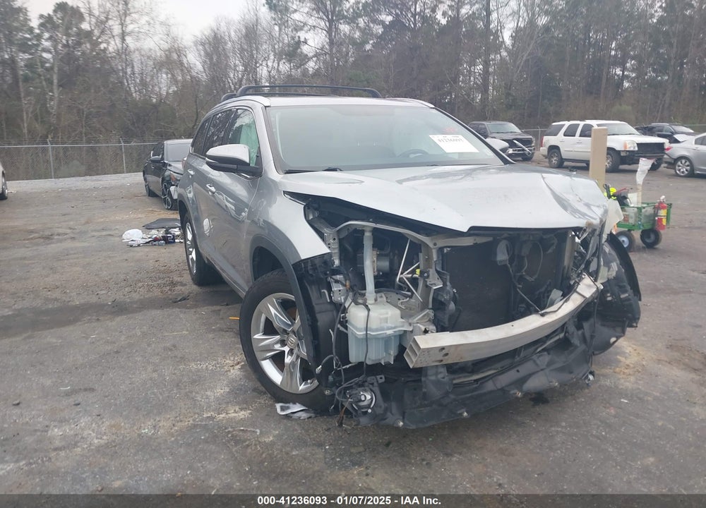 2014 TOYOTA HIGHLANDER LIMITED V6 VIN: 5TDYKRFH8ES026994