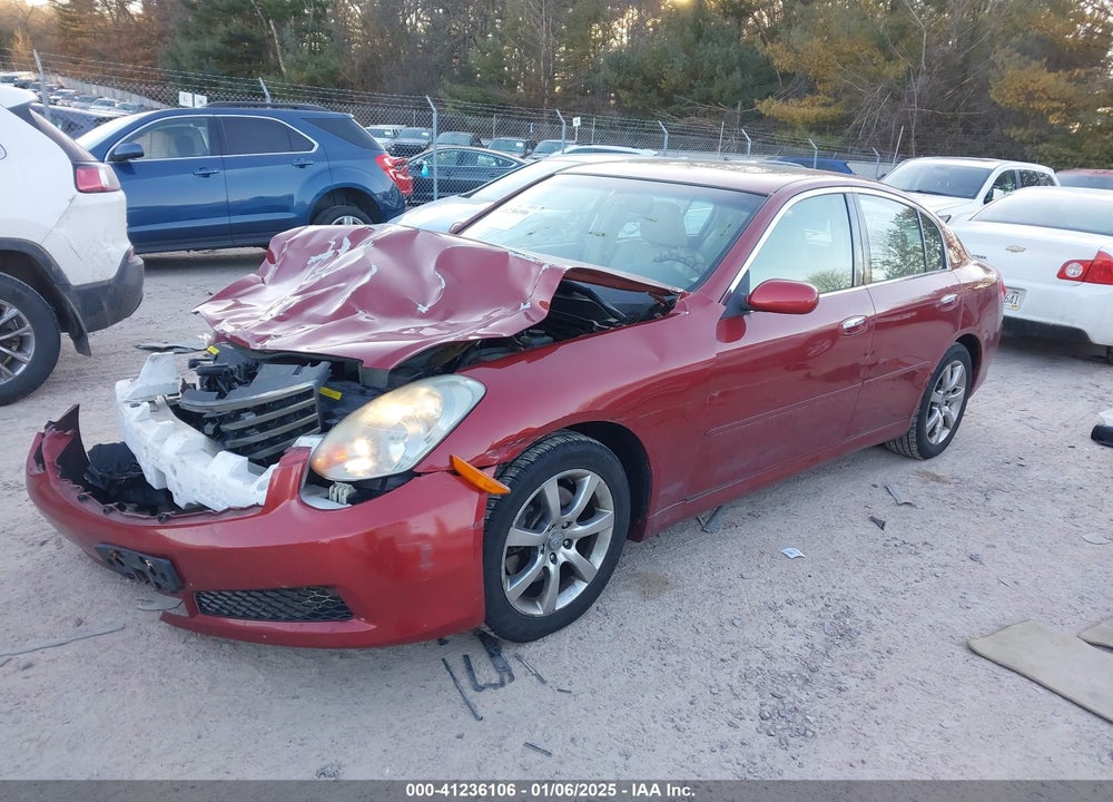 2006 INFINITI G35X VIN: JNKCV51F86M605575