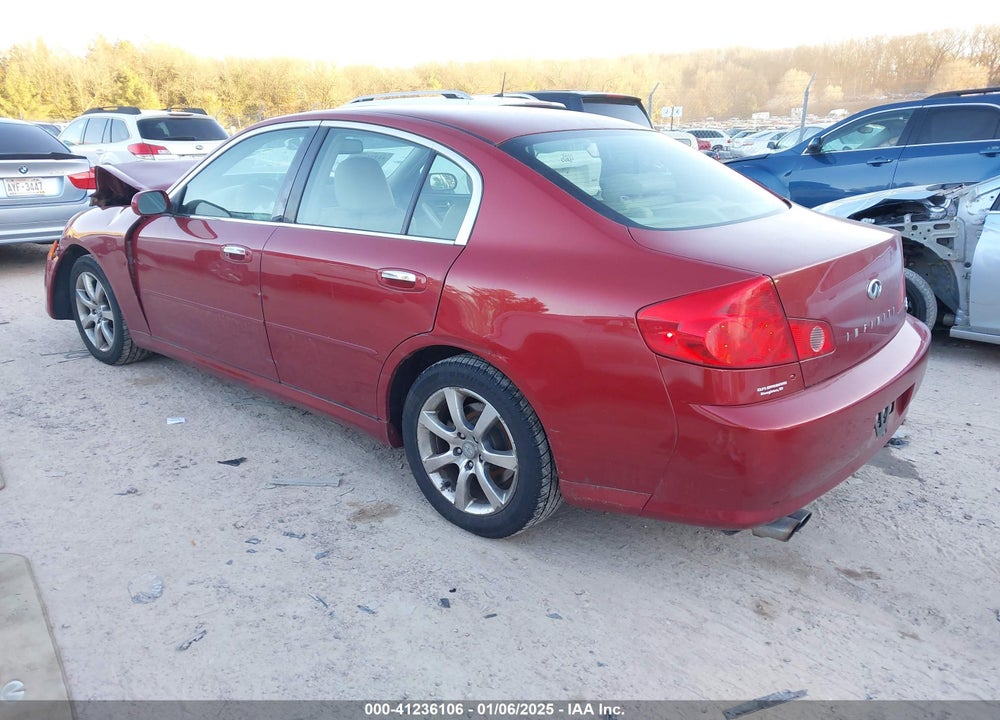 2006 INFINITI G35X VIN: JNKCV51F86M605575