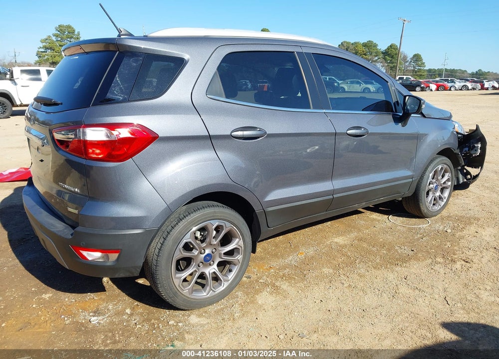 2018 FORD ECOSPORT TITANIUM VIN: MAJ3P1VE1JC233782