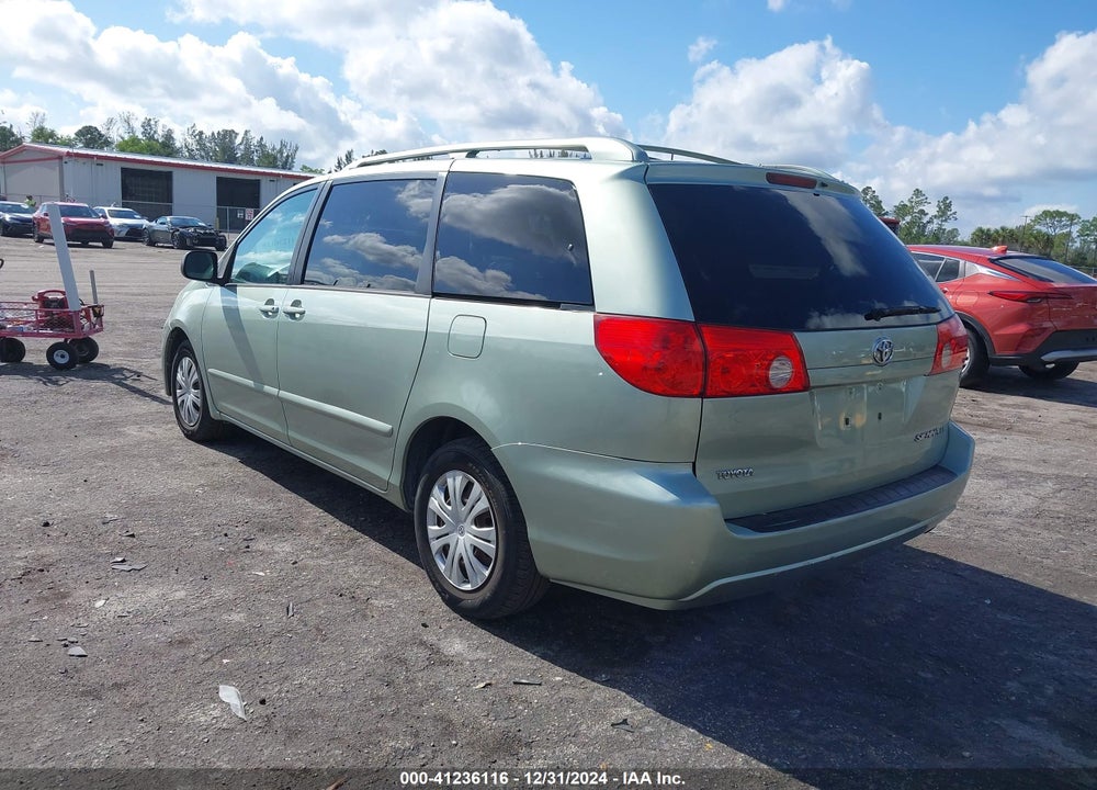 2009 TOYOTA SIENNA LE VIN: 5TDZK23C79S247920