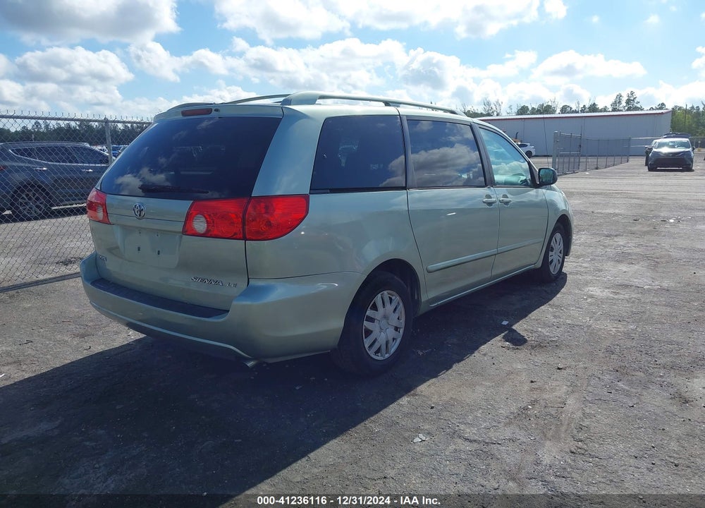 2009 TOYOTA SIENNA LE VIN: 5TDZK23C79S247920