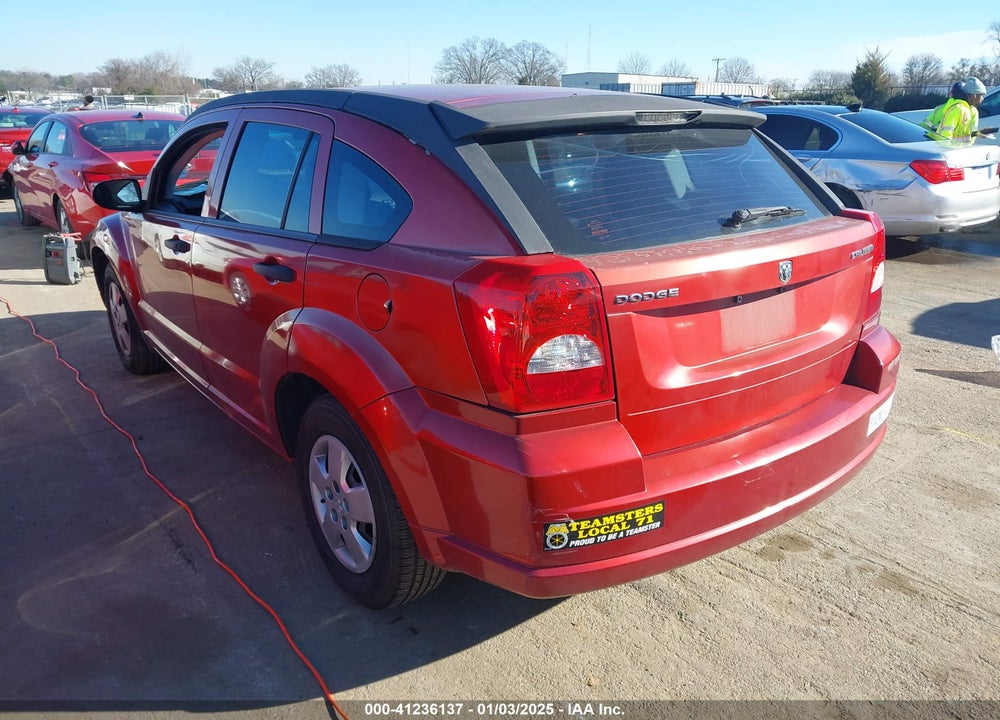 2009 DODGE CALIBER SE VIN: 1B3HB28A19D251686