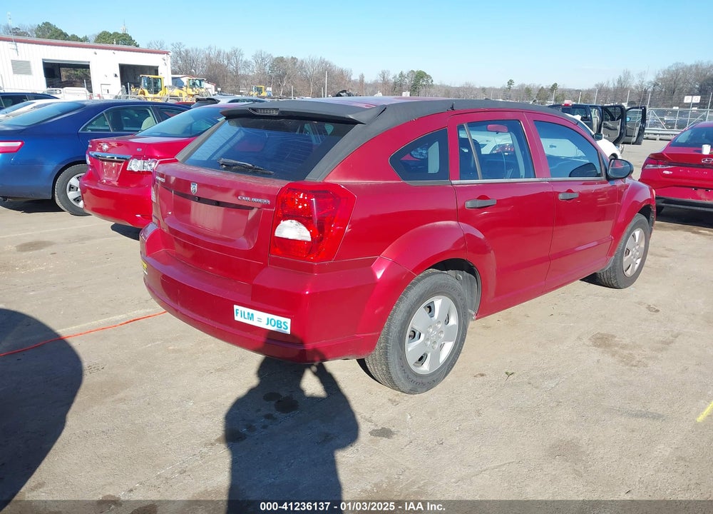 2009 DODGE CALIBER SE VIN: 1B3HB28A19D251686