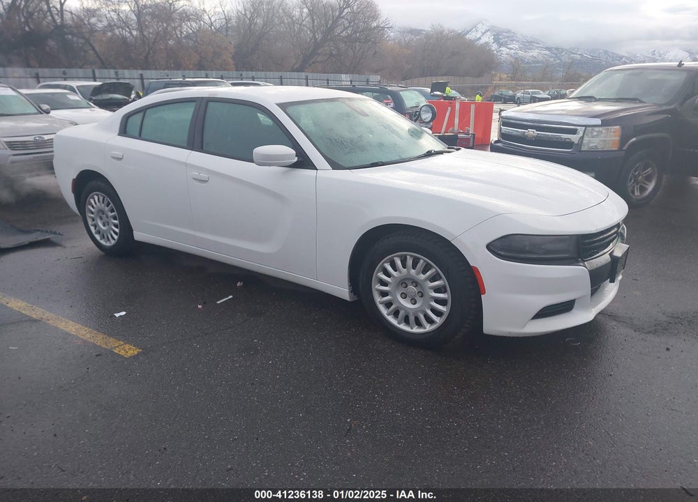 2018 DODGE CHARGER POLICE AWD VIN: 2C3CDXKT1JH295497
