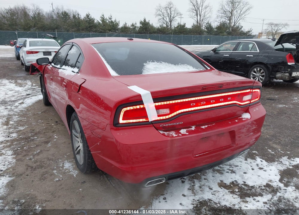 2013 DODGE CHARGER SXT VIN: 2C3CDXHG8DH633086
