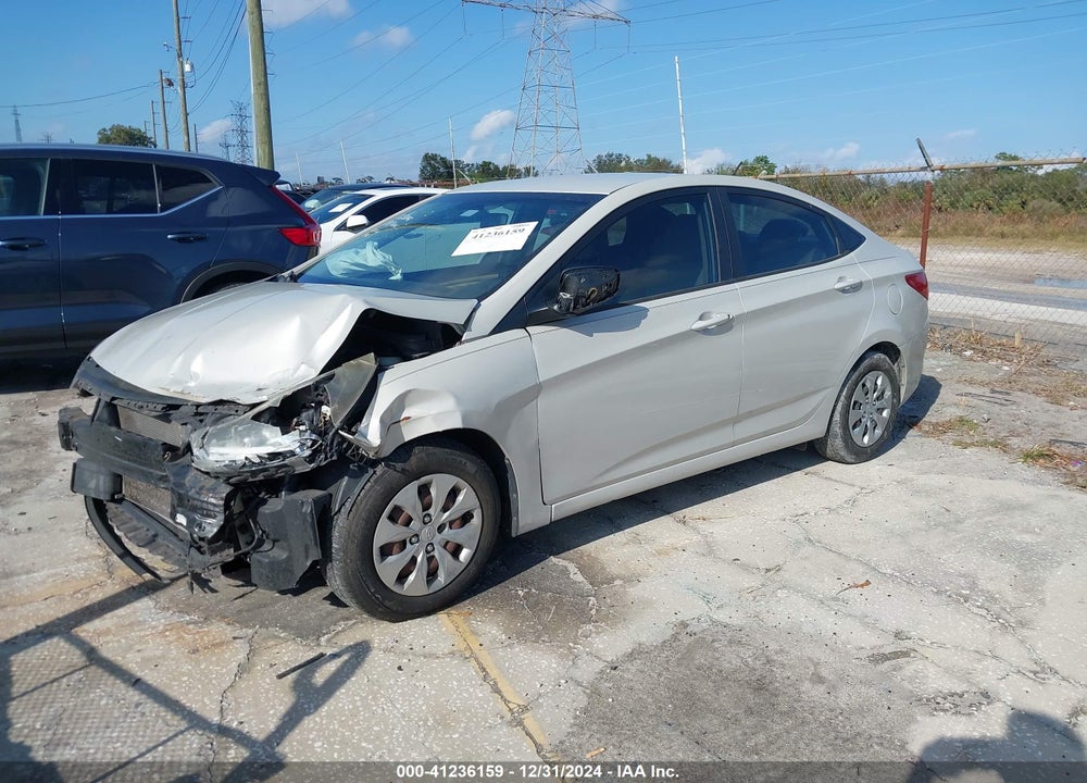 2016 HYUNDAI ACCENT SE VIN: KMHCT4AE1GU943681