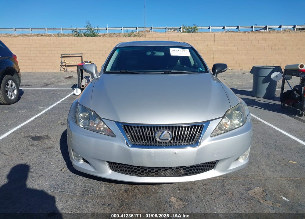 2009 LEXUS IS 350 VIN: JTHBE262895022597