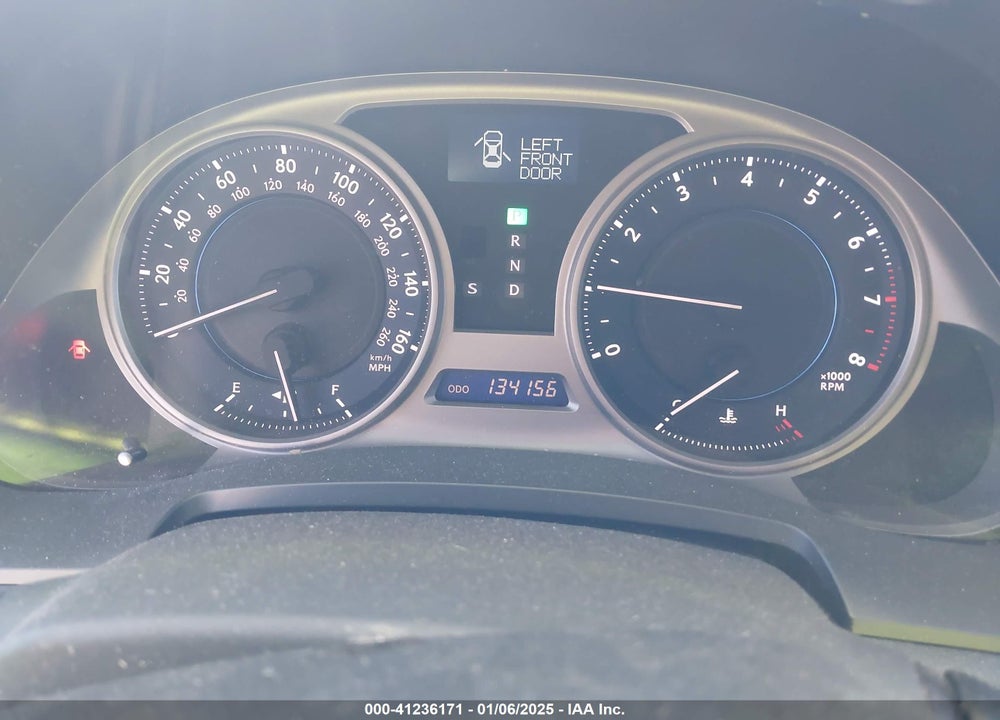 2009 LEXUS IS 350 VIN: JTHBE262895022597