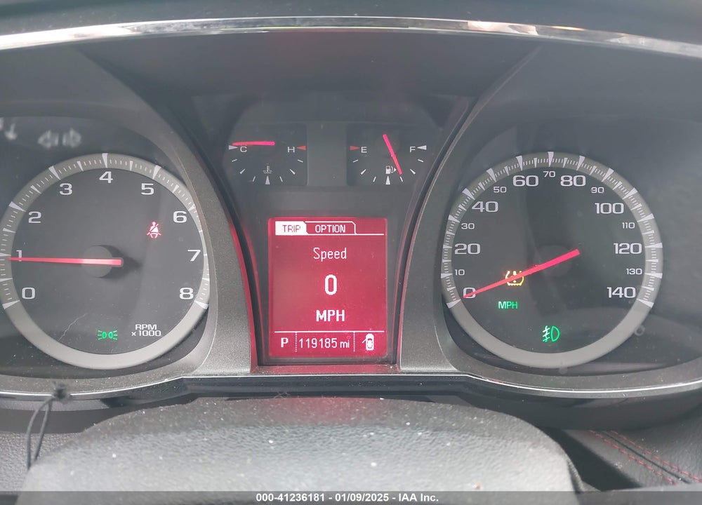 2013 GMC TERRAIN DENALI VIN: 2GKALYEK6D6169316