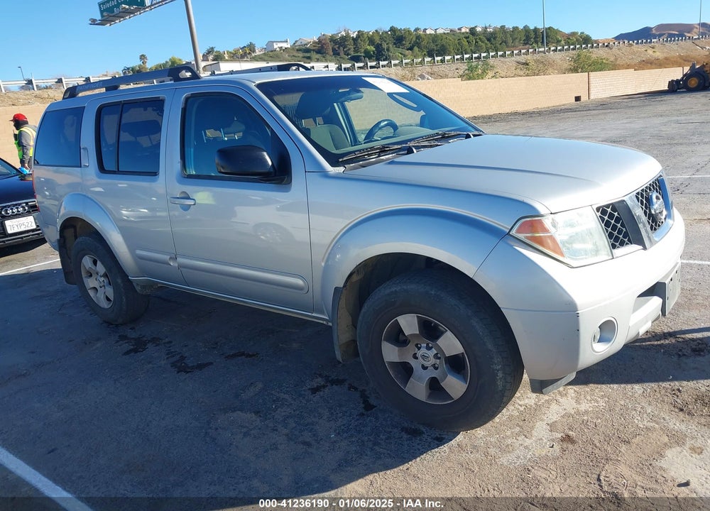 2005 NISSAN PATHFINDER XE VIN: 5N1AR18W25C778245