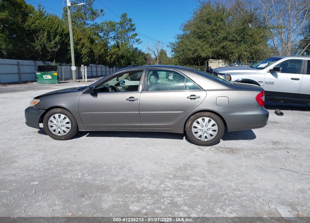 2002 TOYOTA CAMRY XLE VIN: 4T1BE30K42U624954