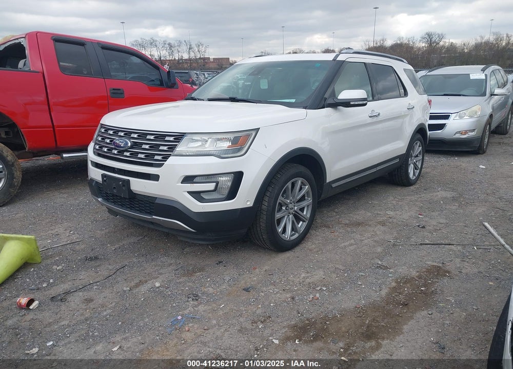 2016 FORD EXPLORER LIMITED VIN: 1FM5K8F89GGD35427