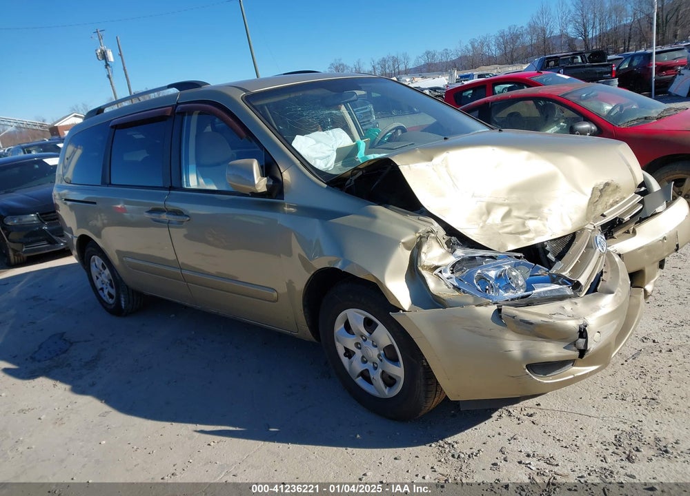 2010 KIA SEDONA LX VIN: KNDMG4C38A6350226