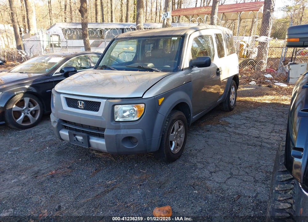 2003 HONDA ELEMENT EX VIN: 5J6YH28513L006863
