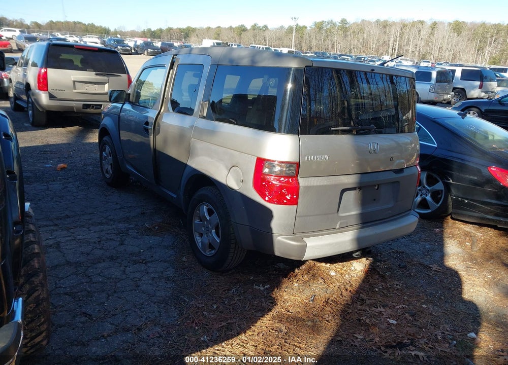 2003 HONDA ELEMENT EX VIN: 5J6YH28513L006863
