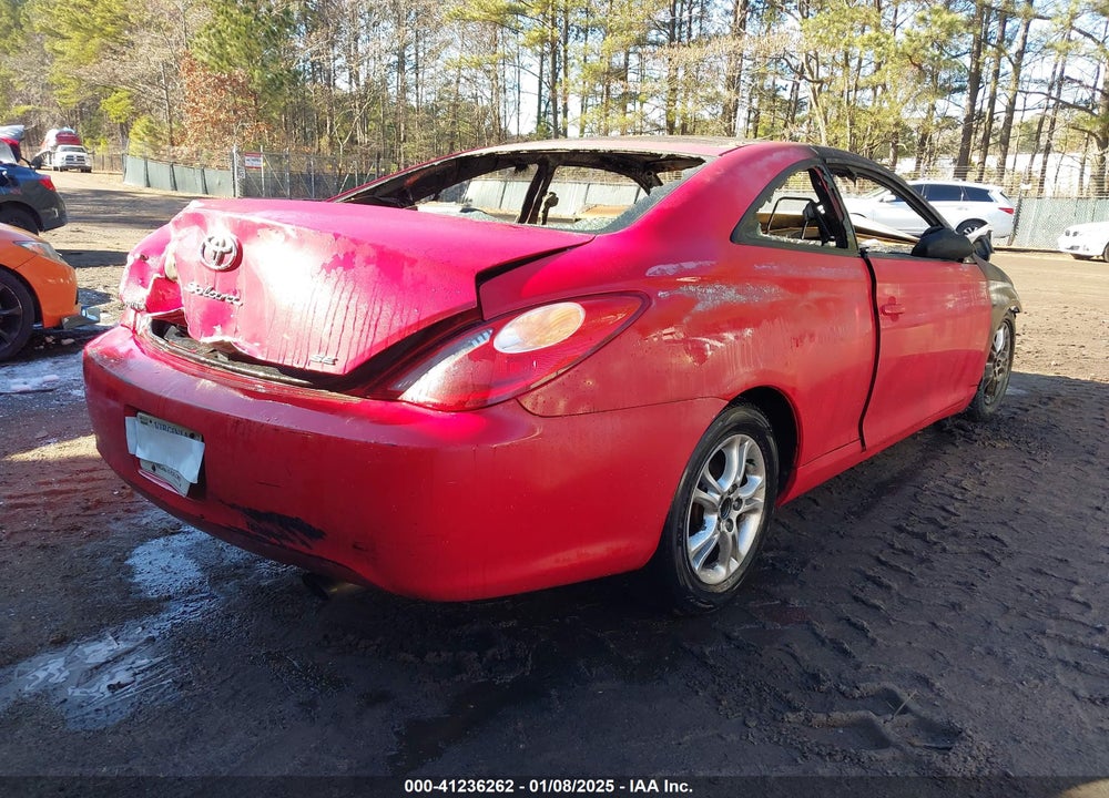 2004 TOYOTA CAMRY SOLARA SE VIN: 4T1CE38P74U904066
