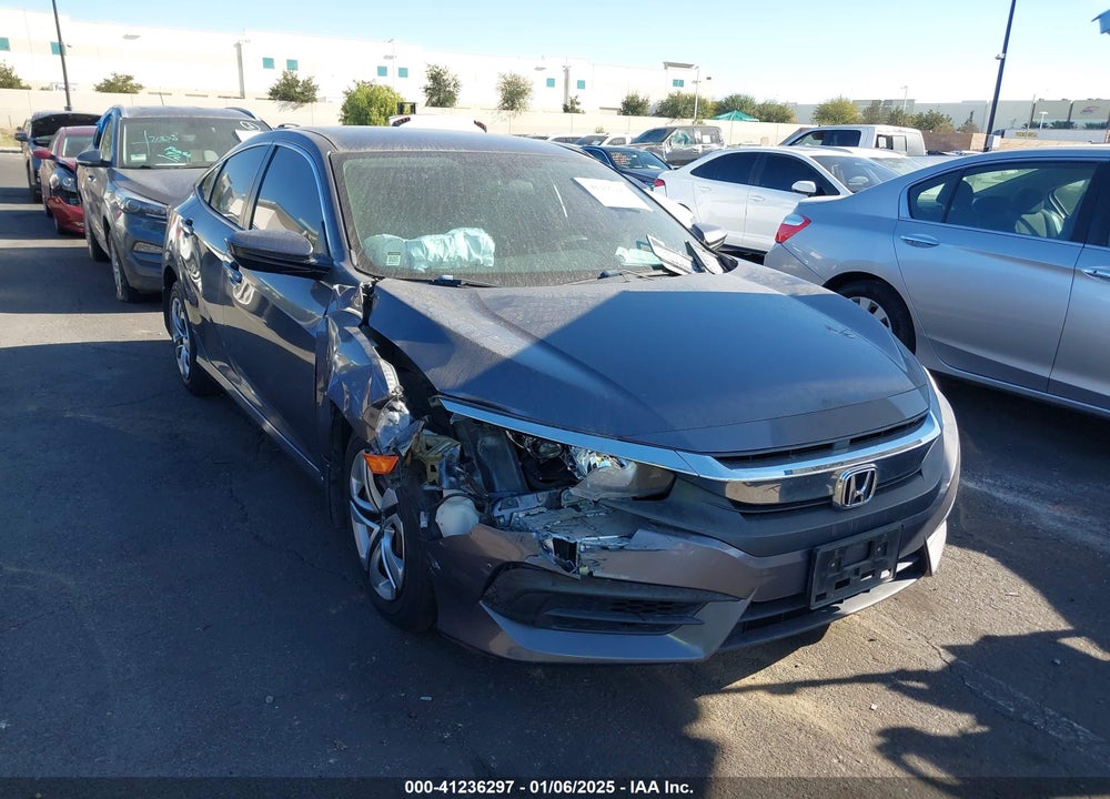 2017 HONDA CIVIC LX VIN: 2HGFC2F55HH518016