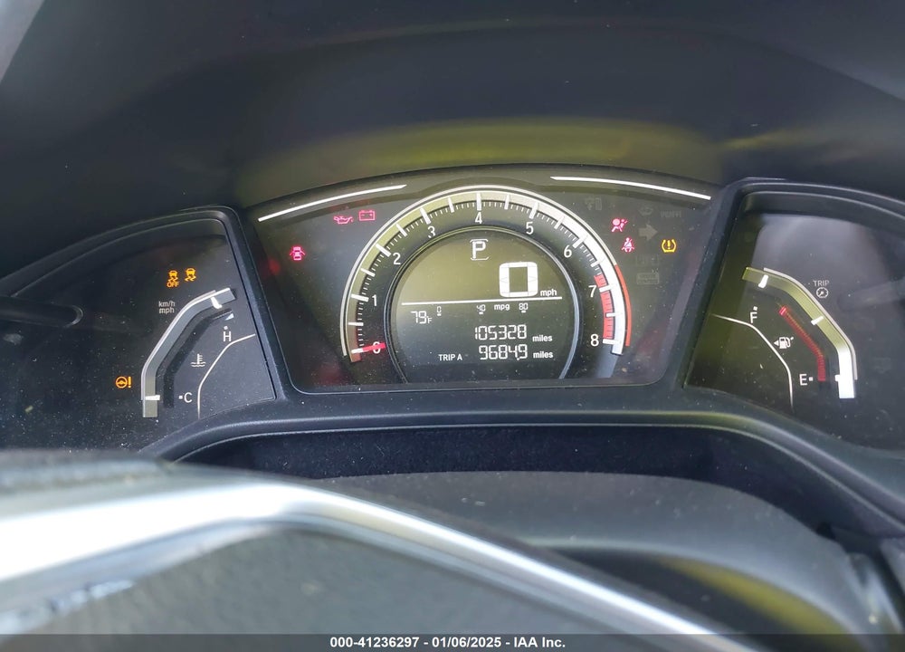 2017 HONDA CIVIC LX VIN: 2HGFC2F55HH518016