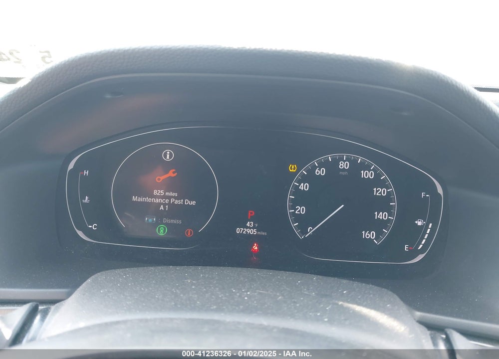 2019 HONDA ACCORD VIN: 1HGCV1F17KA089651