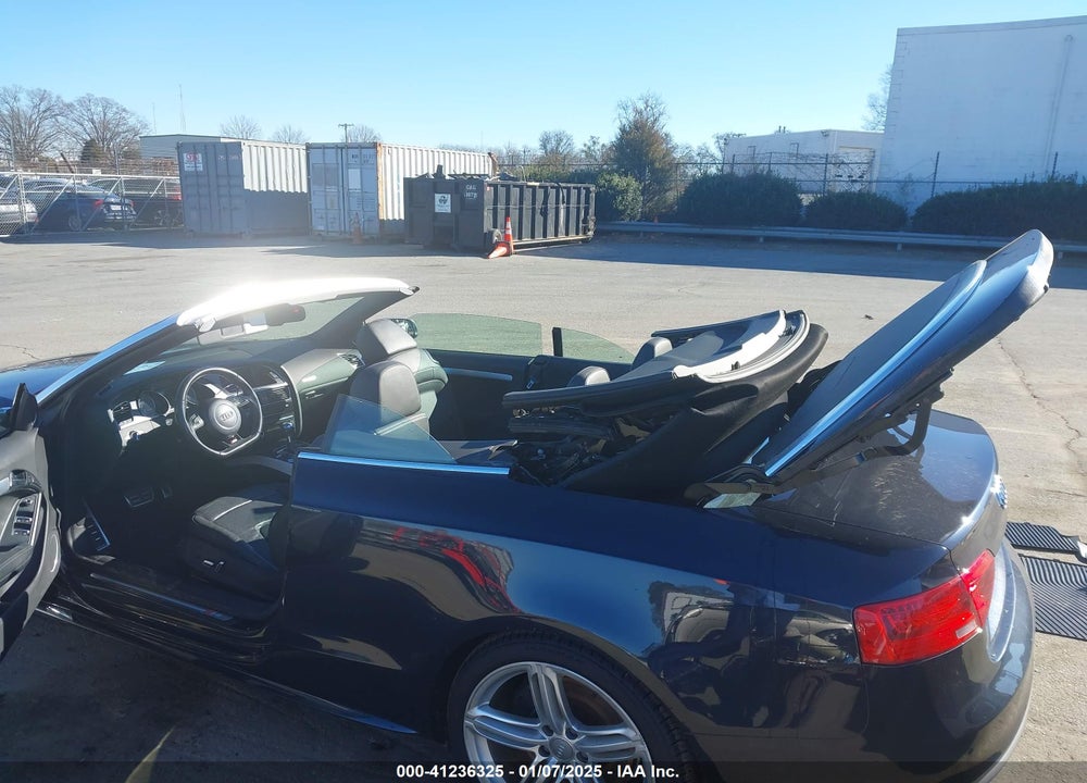 2013 AUDI S5 3.0T PREMIUM PLUS VIN: WAUCGAFH7DN003074