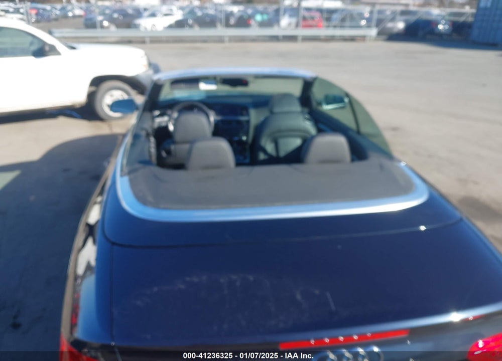 2013 AUDI S5 3.0T PREMIUM PLUS VIN: WAUCGAFH7DN003074