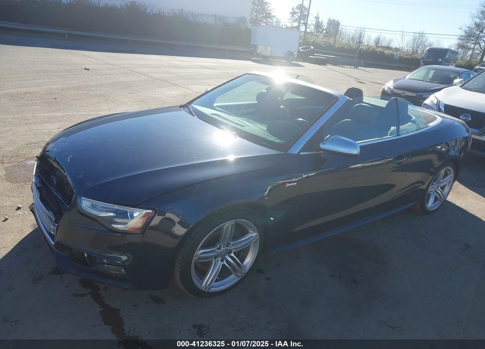 2013 AUDI S5 3.0T PREMIUM PLUS VIN: WAUCGAFH7DN003074